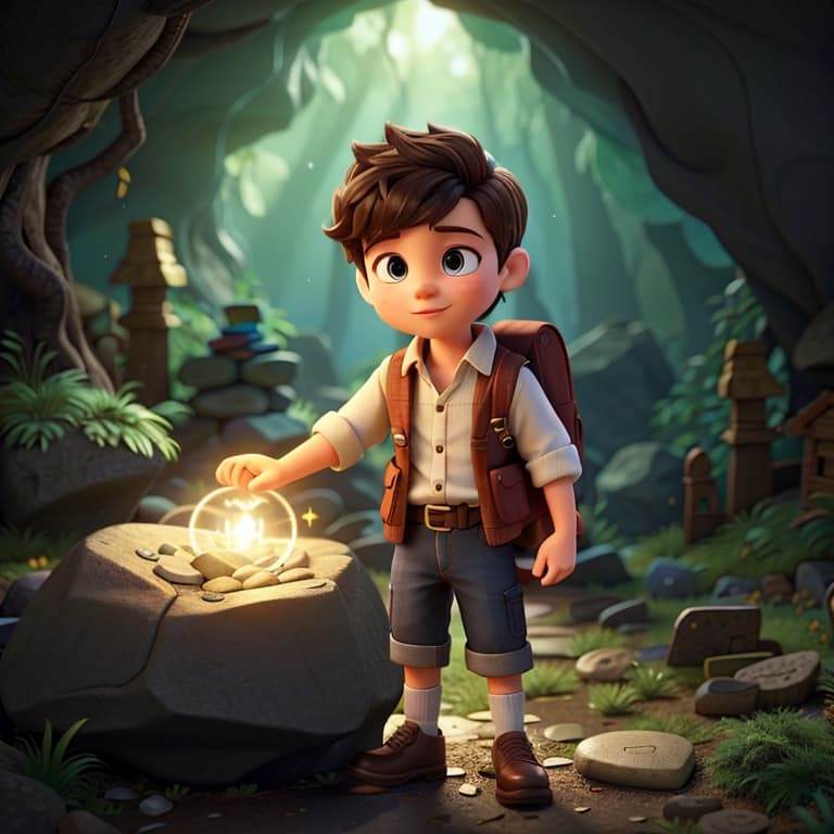 The Magical Stone of the Forest