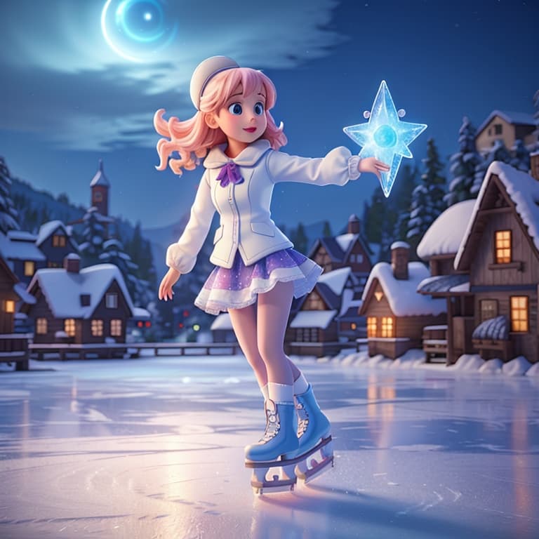 Skating Through The Winter